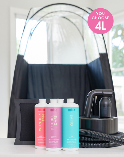 tanning tent Tan.Lite Spray Tan Kit with Tanning Tent