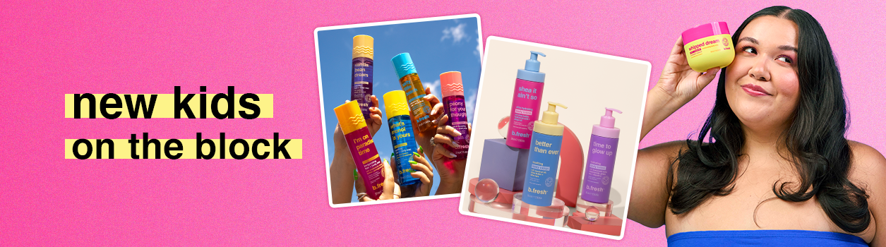 New body lotions from b.fresh