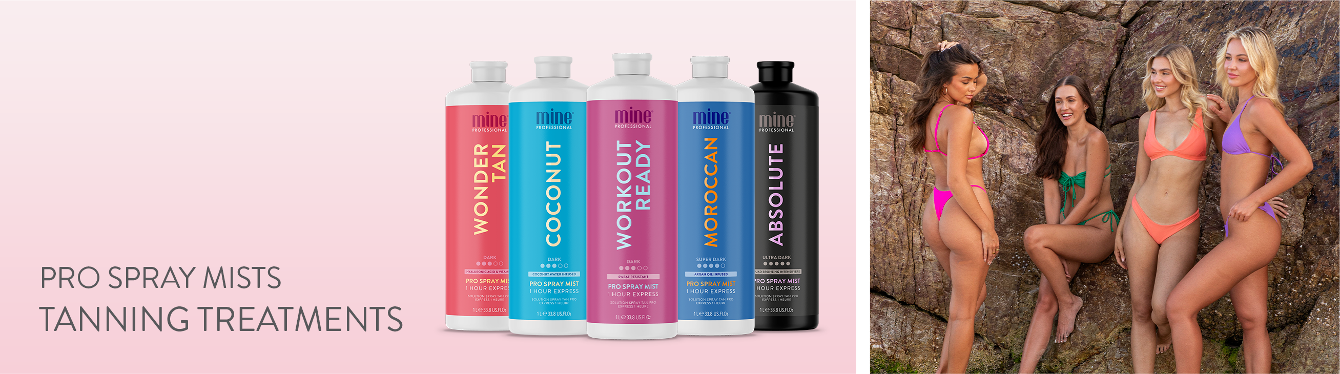 Tanning Treatments Pro Spray Mists