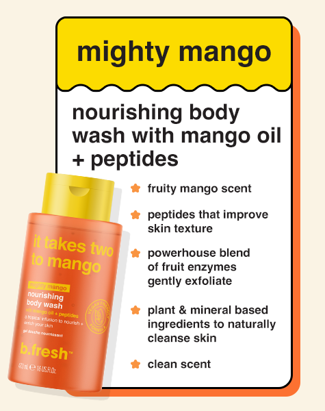 it takes two to mango gel douche nourrissant