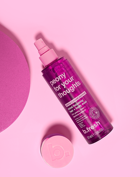 peony for your thoughts dreamy hair + body mist