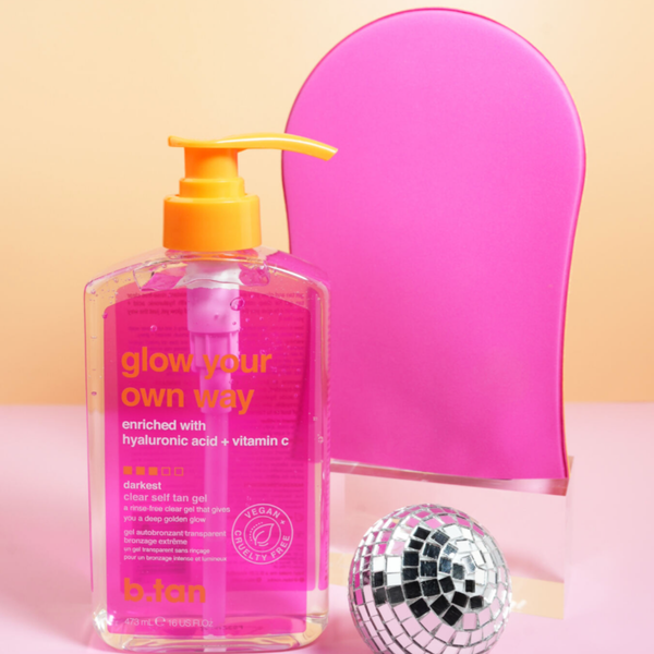 glow your own way self tan gel applicator mitt