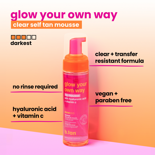 glow your own way - og glow mousse