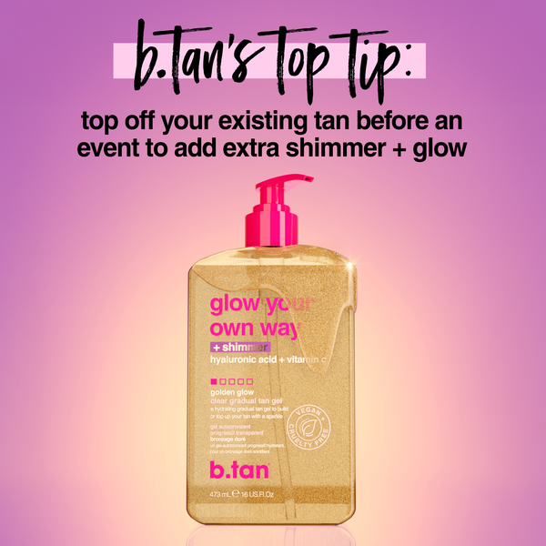 glow your own way shimmer