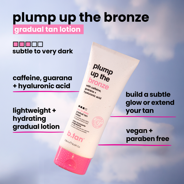plump up the bronze everyday glow lotion