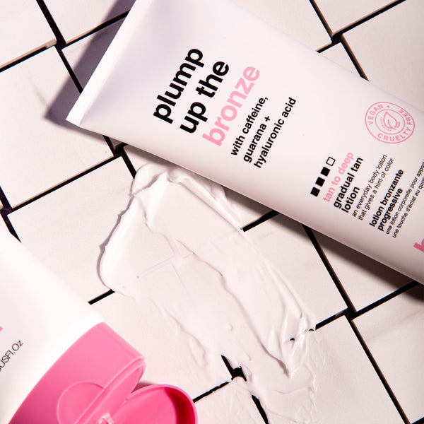 plump up the bronze everyday glow lotion