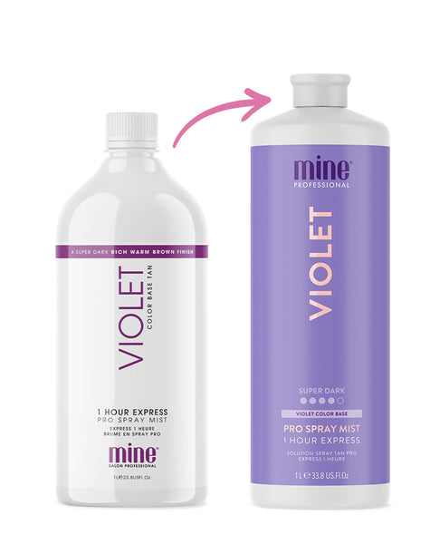 Violet - Solution Bronzage en Spray