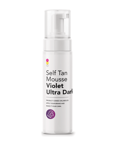Self Tan Mousse Violet Ultra Dark: Sample