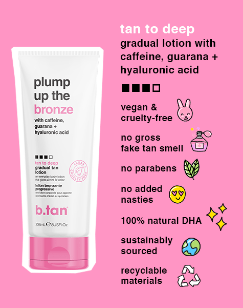 plump up the bronze everyday glow lotion