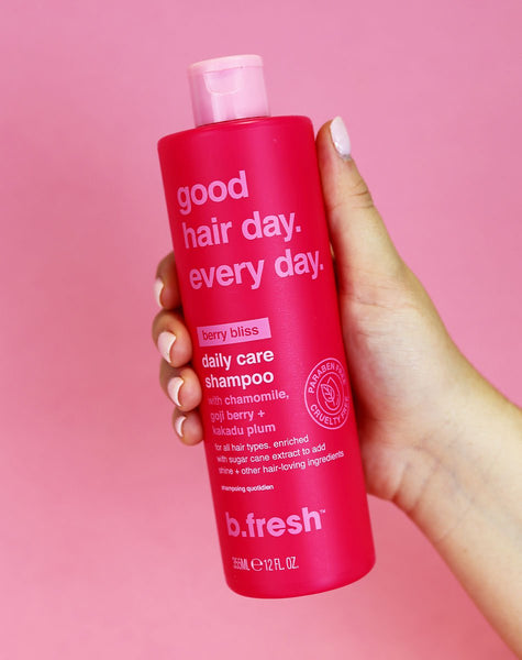 good hair day. every day. shampoo