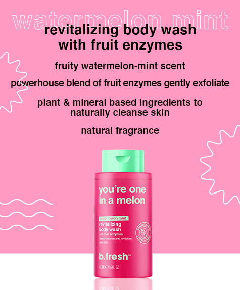 you're one in a melon revitaliserende body wash