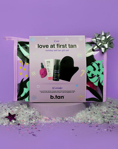 love at first tan holiday gift set